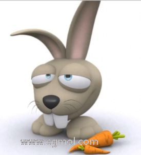 【max2016教程】制作卡通大头兔,兔八哥（二）