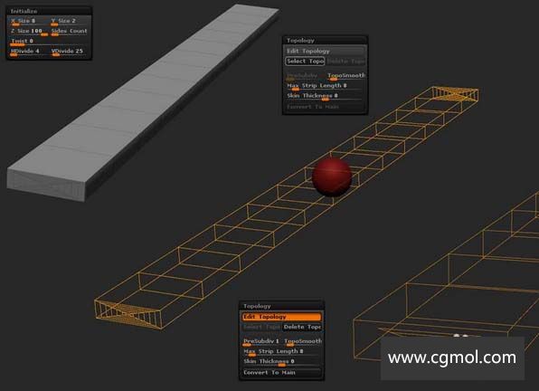 ZBrush怎么制作真实的木桥模型效果