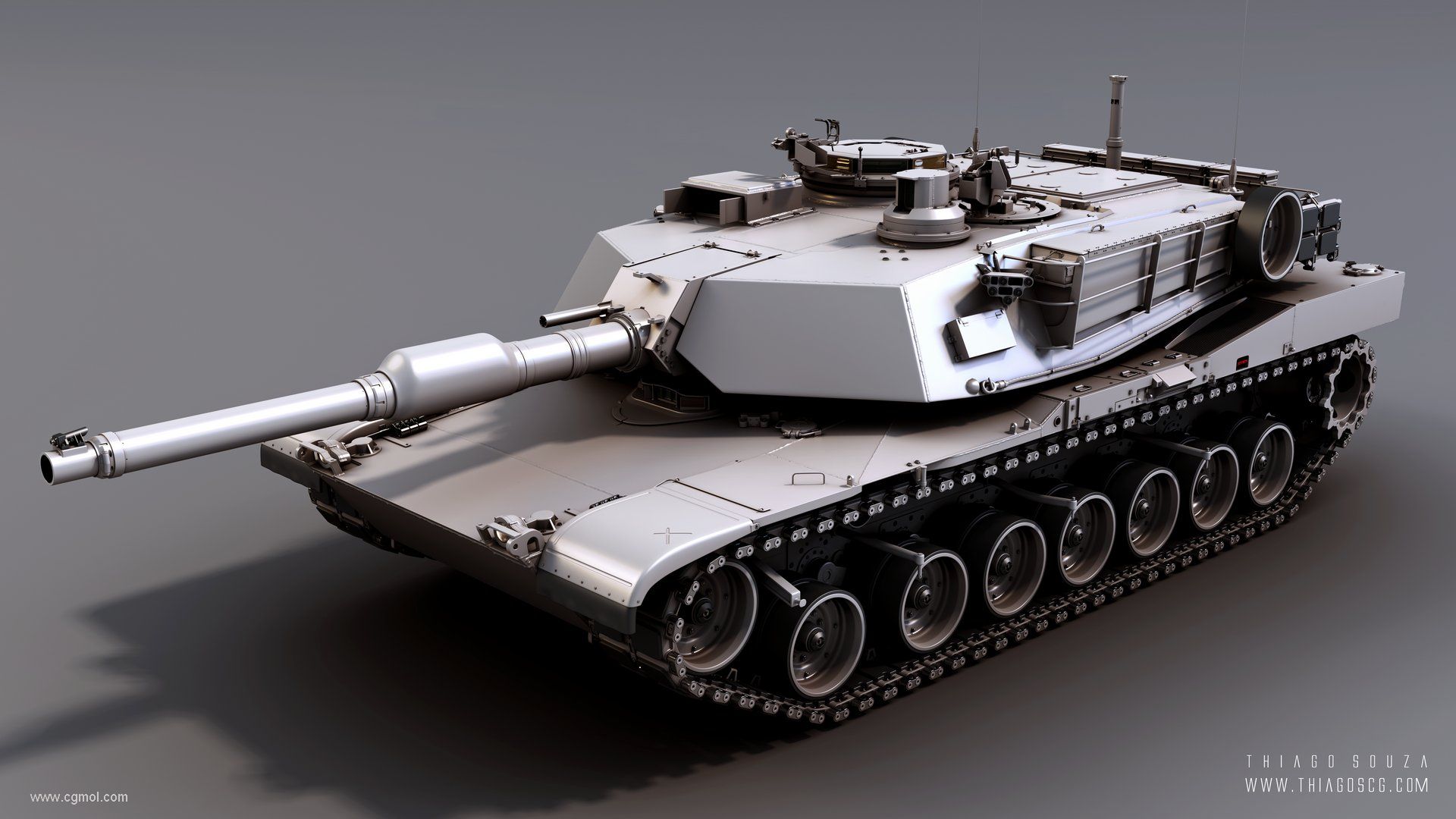 坦克 3D MAX 模型个人展示|三维|机械/交通|liying1994 - 原创作品 - 站酷 (ZCOOL)