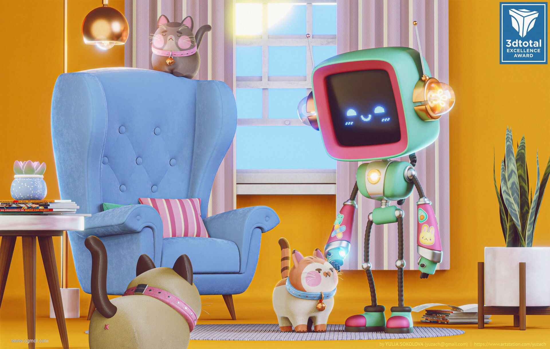 yulia-sokolova-yuliasokolova-robot-cats-horiz-7a