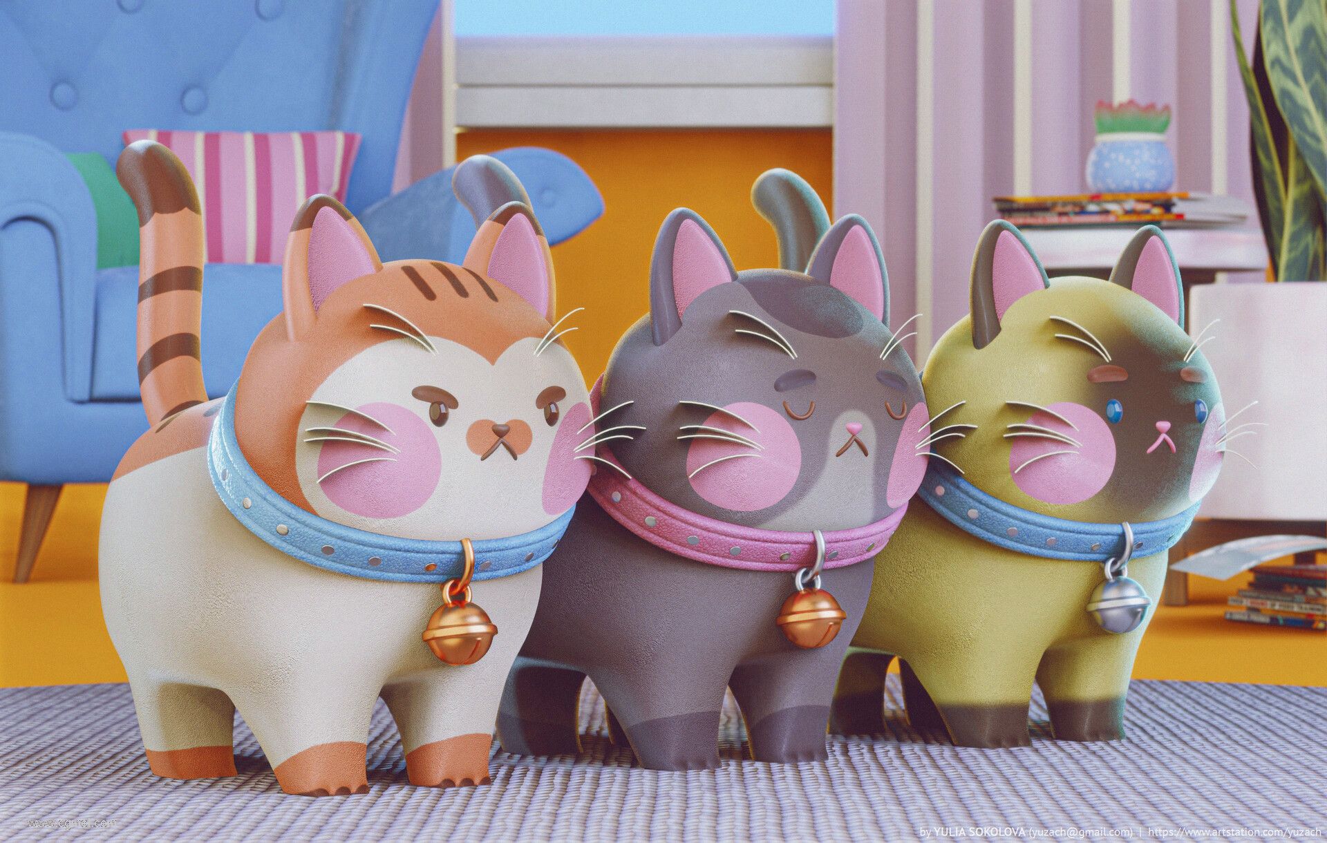 yulia-sokolova-yuliasokolova-robot-cats-horiz-1