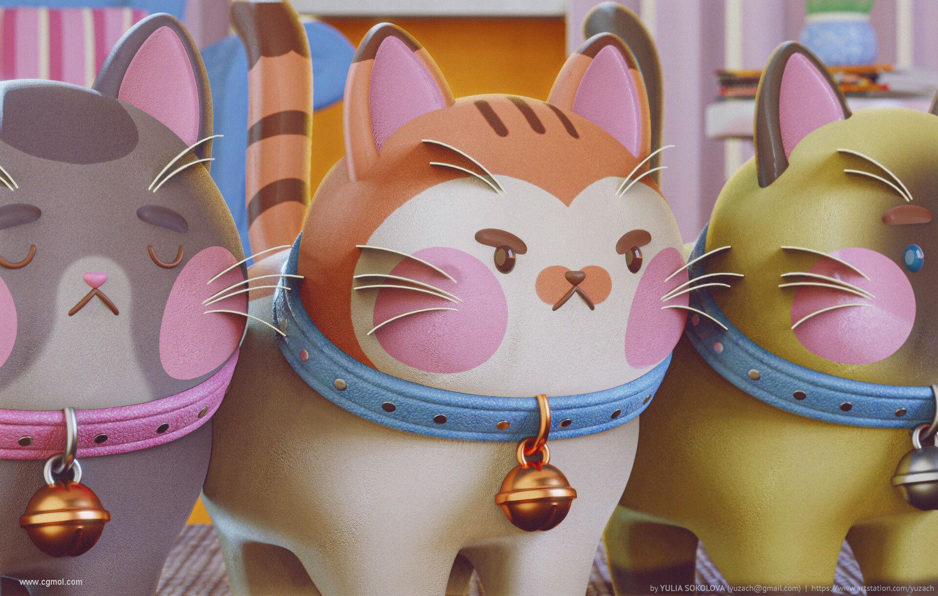 yulia-sokolova-yuliasokolova-robot-cats-horiz-2