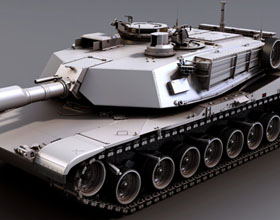 美军坦克模型设计