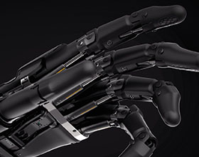 机械手臂+多种未来概念枪械