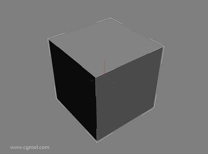3DsMAX足球贴图具体的制作步骤之创建一个Box