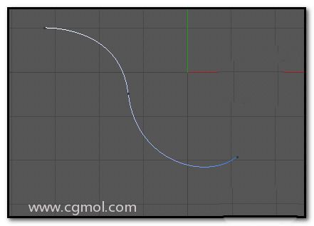 C4D如何画贝塞尔曲线