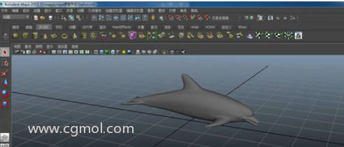maya如何制作海豚的运动路径动画