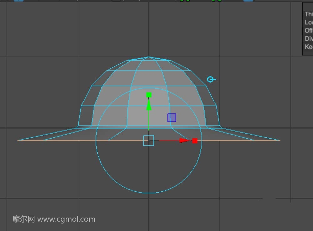 Maya怎么制作阳光沙滩帽模型