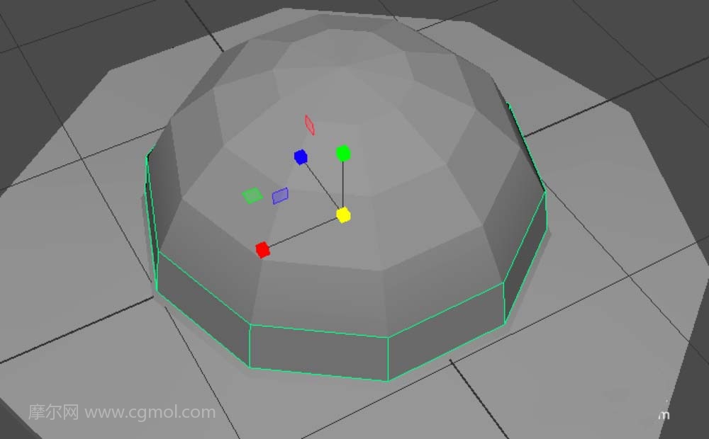 Maya怎么制作阳光沙滩帽模型