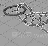 maya怎么制作铁链模型