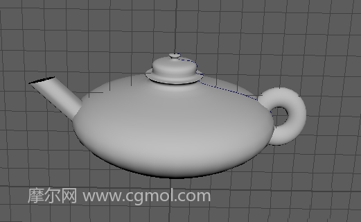Maya怎么制作高脚杯和茶壶模型
