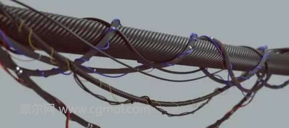 max怎么制作绳索的缠绕和垂吊效果