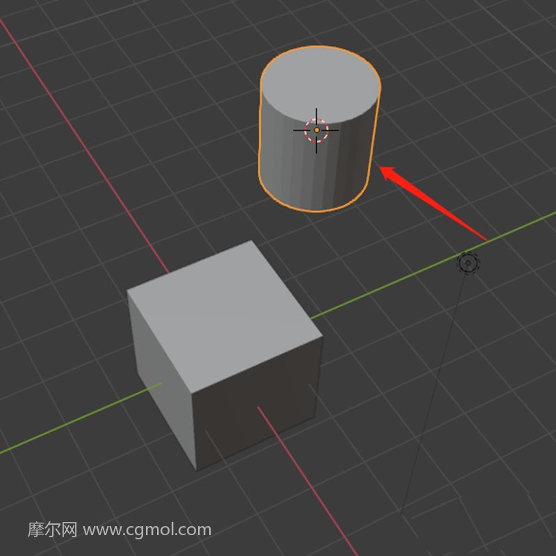 blender怎么改变3D游标的位置